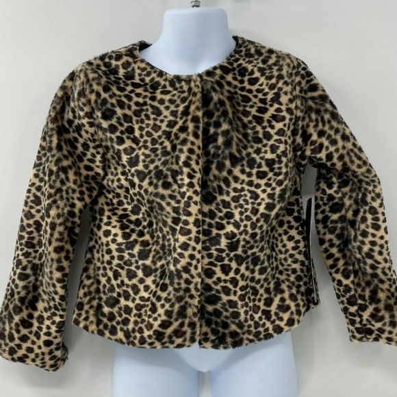 NWT Leopard Print Jacket - Picture 1 of 3